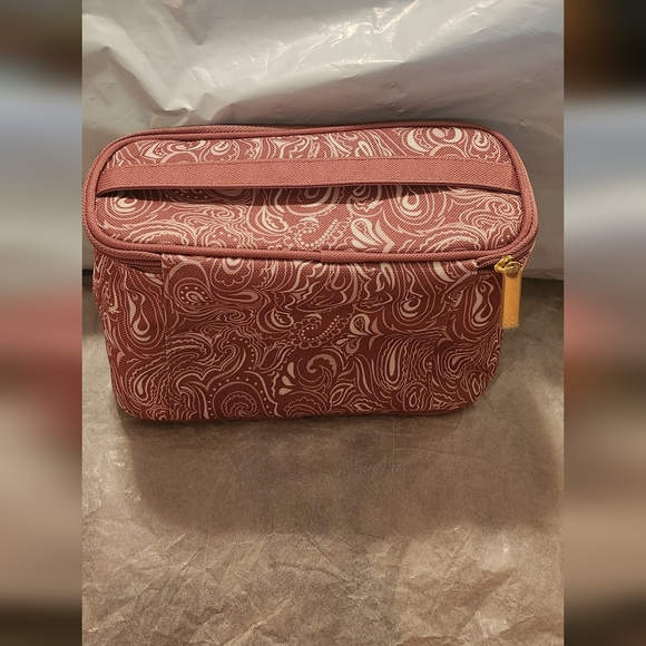 Estee Lauder Cosmetics Case Pink 5.5" X 9" X 4 NWOT - Picture 6 of 8